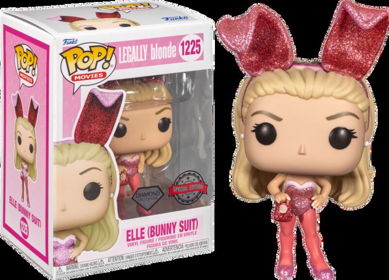 Legally Blonde Elle Woods Bunny Diamond Glitter... image number null