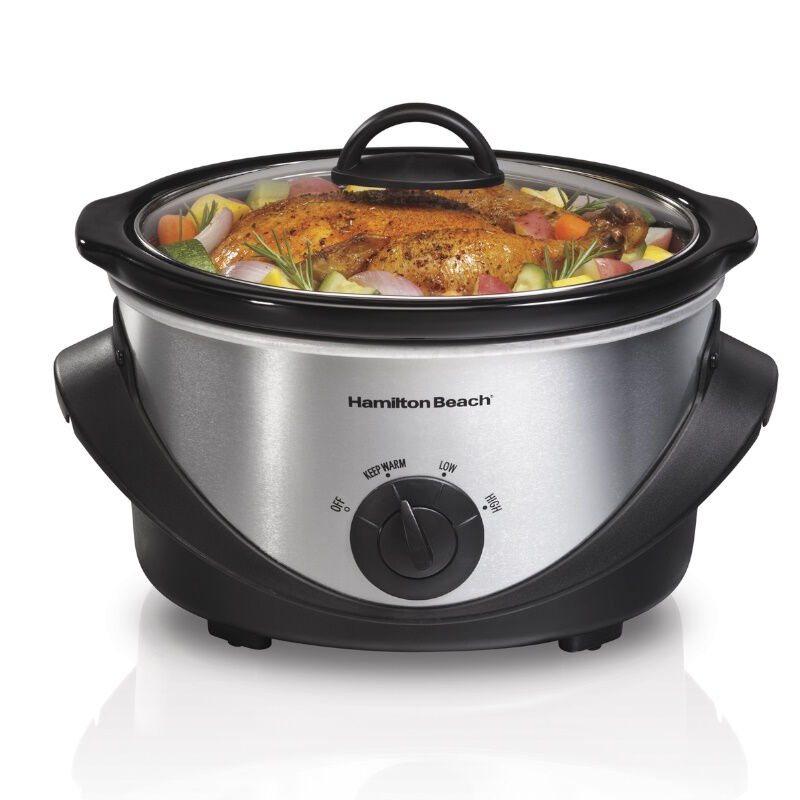 Olla de Cocci&oacute;n Lenta 3.8 L Ovalada 216 W Hamil... image number null