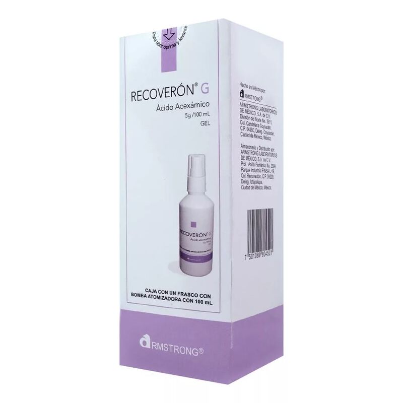 Recover&oacute;n G Gel 5 G, 1 Frasco 100 Ml image number null