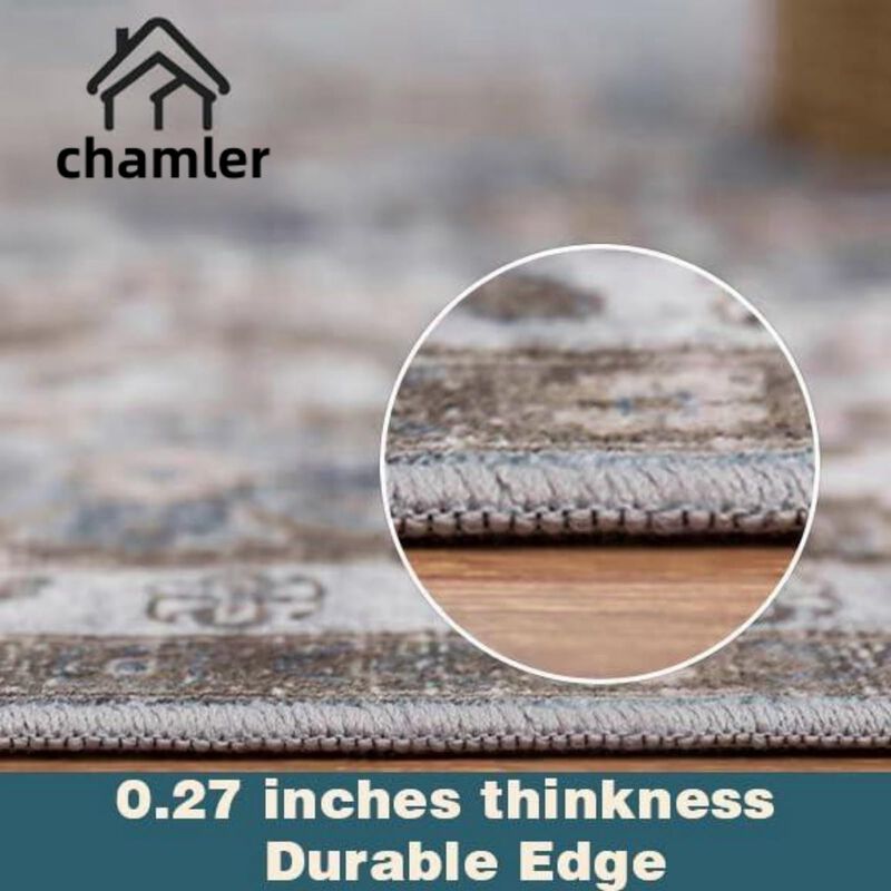 Alfombra Chamler 137 &times; 178 cm Lavable De Estilo... image number null