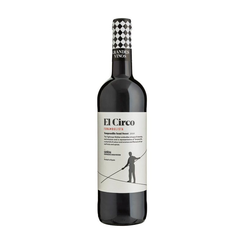 El Circo Vino Tinto Tempranillo Semi Dulce 750 ... image number null