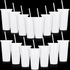 Vaso Reutilizable Bokon 710 ml Blanco, Pack De 15