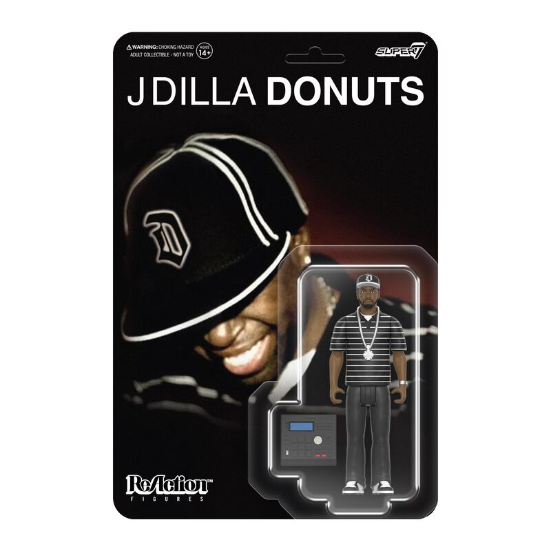 Figura De Acci&oacute;n Super7 J Dilla 3.75" Con Acces... image number null