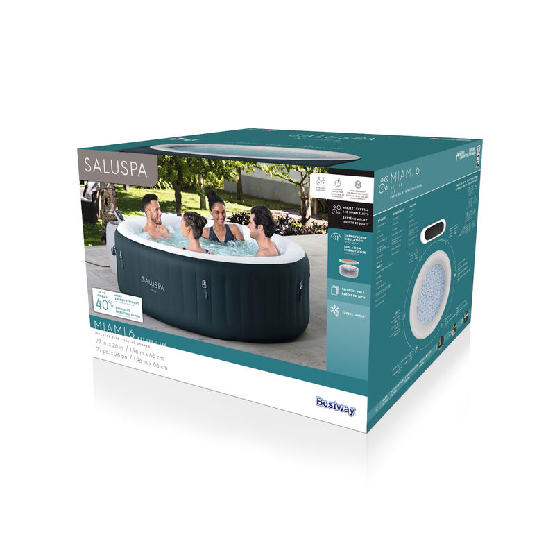 Spa Inflable Bestway Ba&ntilde;era De Hidromasaje Para... image number null