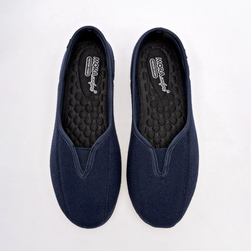 Mora Confort Pantufla para mujer marino image number null