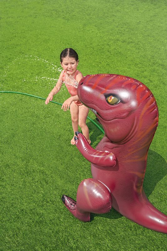 Dinosaurio Inflable Gigante Lansa Agua 3 A&ntilde;os e... image number null