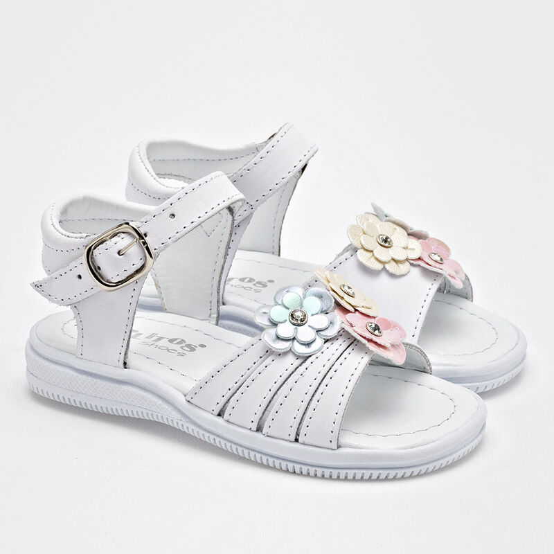 Danielitos Shoes Sandalia Para Beb&eacute; Blanco Mult... image number null