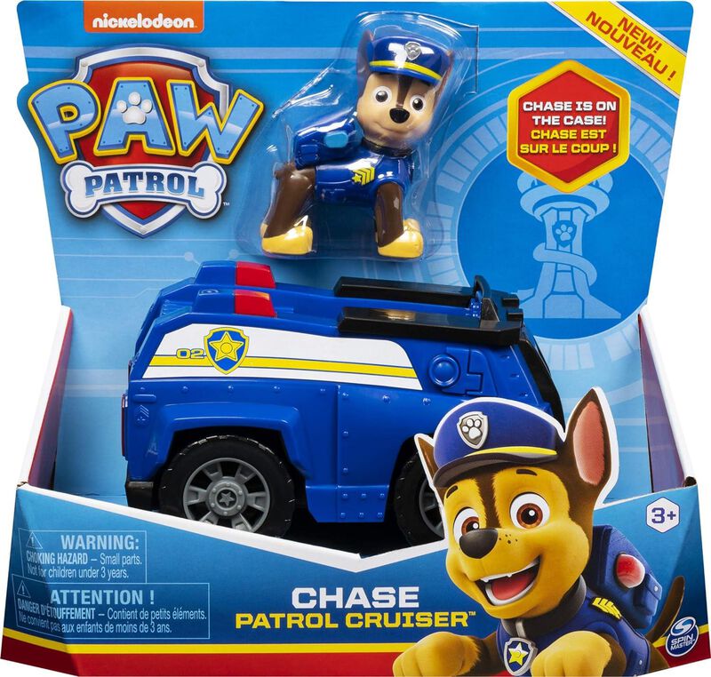 Paw Patrol, Chase's Patrol Cruiser Veh&iacute;culo Con... image number null