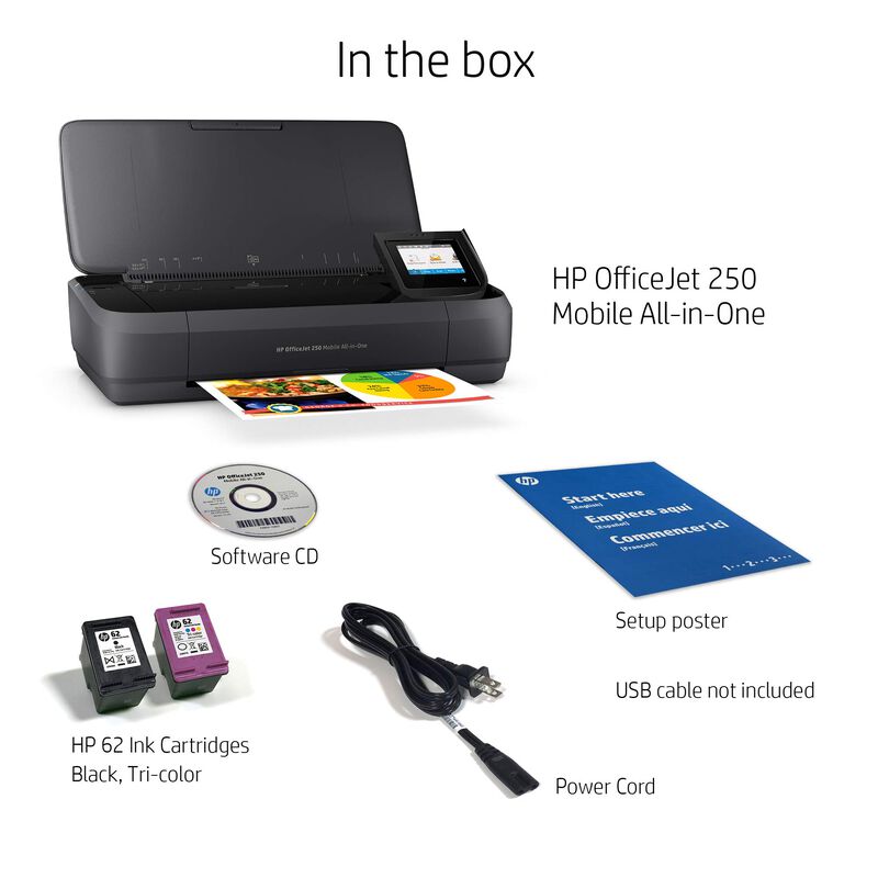 Impresora Port&aacute;til Hp Officejet 250 All-in-one ... image number null
