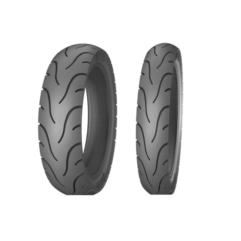 Par Llantas Para Moto 110/70-17 + 140/70-17 Pra... image number null