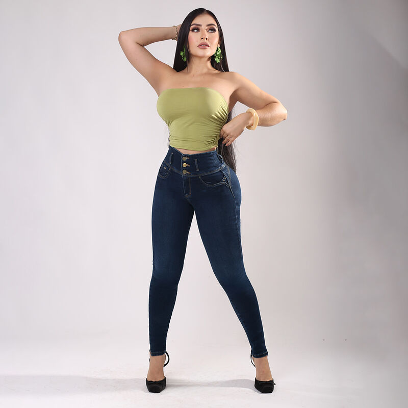 Jeans De Dama Savi Jeans Skinny N4794 Para Muje... image number null
