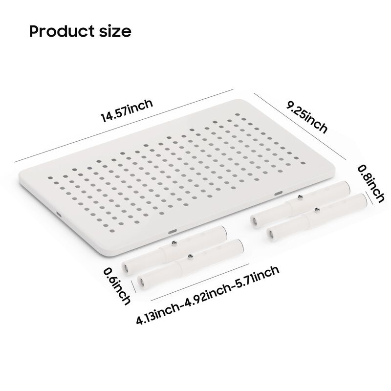 Base Elevada Ajustable Para Comedero De Gatos W... image number null
