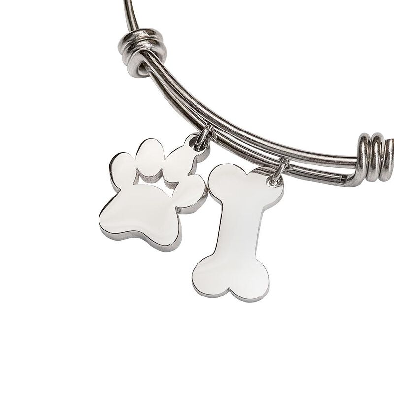 Pulseras Mujer Huella Perro, Regalos Amantes Pe... image number null