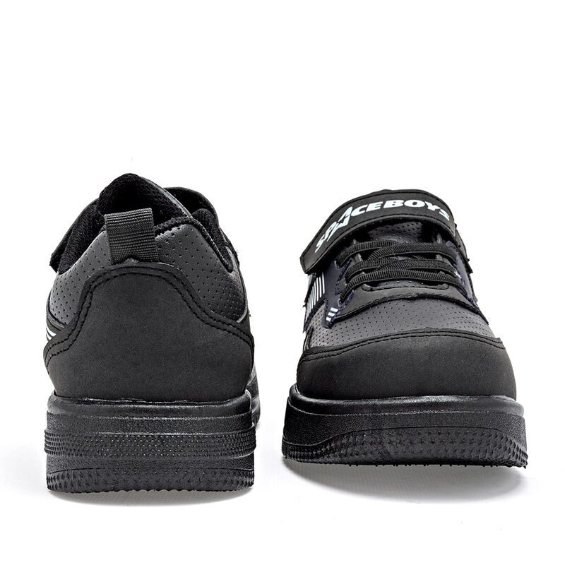 Space Boys Tenis urbano para ni&ntilde;o. Negro gris, ... image number null