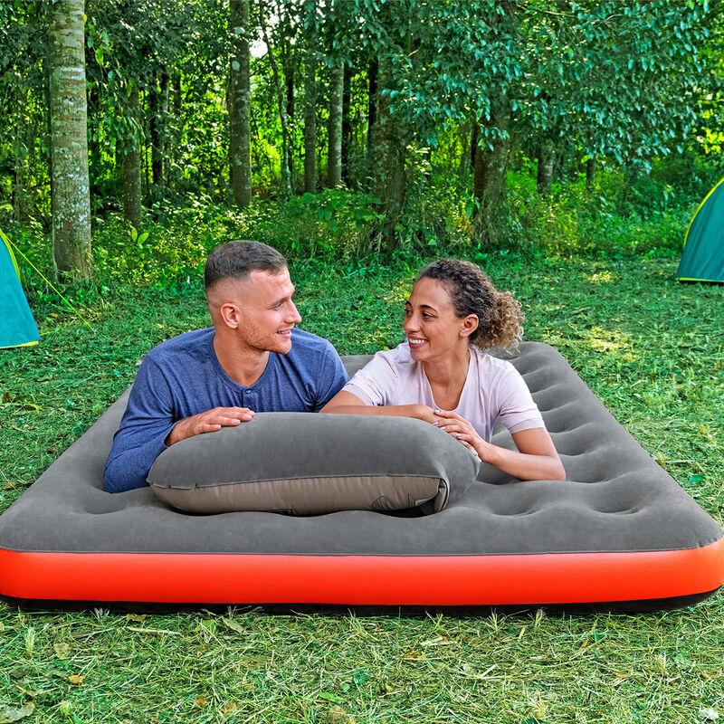 Colch&oacute;n Inflable Adulto 2.03X1.52X.22cm Roll & ... image number null