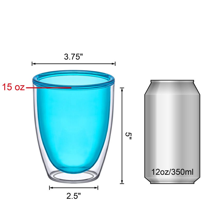 Vaso T&eacute;rmico Amazing Abby 400 ml, Paquete De 4 ... image number null