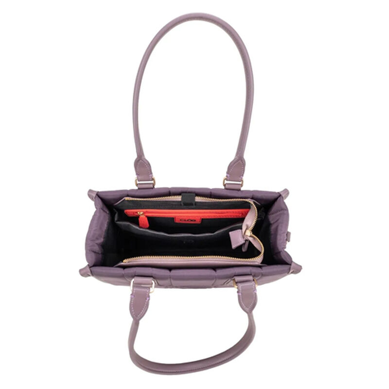 Bolso Cloe Tote Mediano Color Morado I25 313 image number null