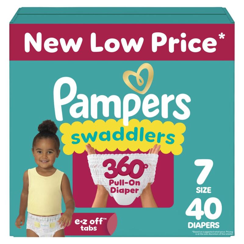 Pa&ntilde;ales Tipo Pantal&oacute;n Pampers Swaddlers 360 Tal... image number null