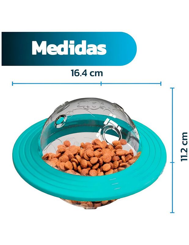 Plato Dispensador Para Perros Elego image number null