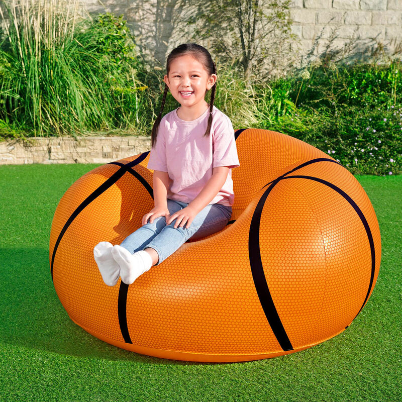 Sill&oacute;n Inflable 1.14X1.12X.66cm Bal&oacute;n de Basque... image number null