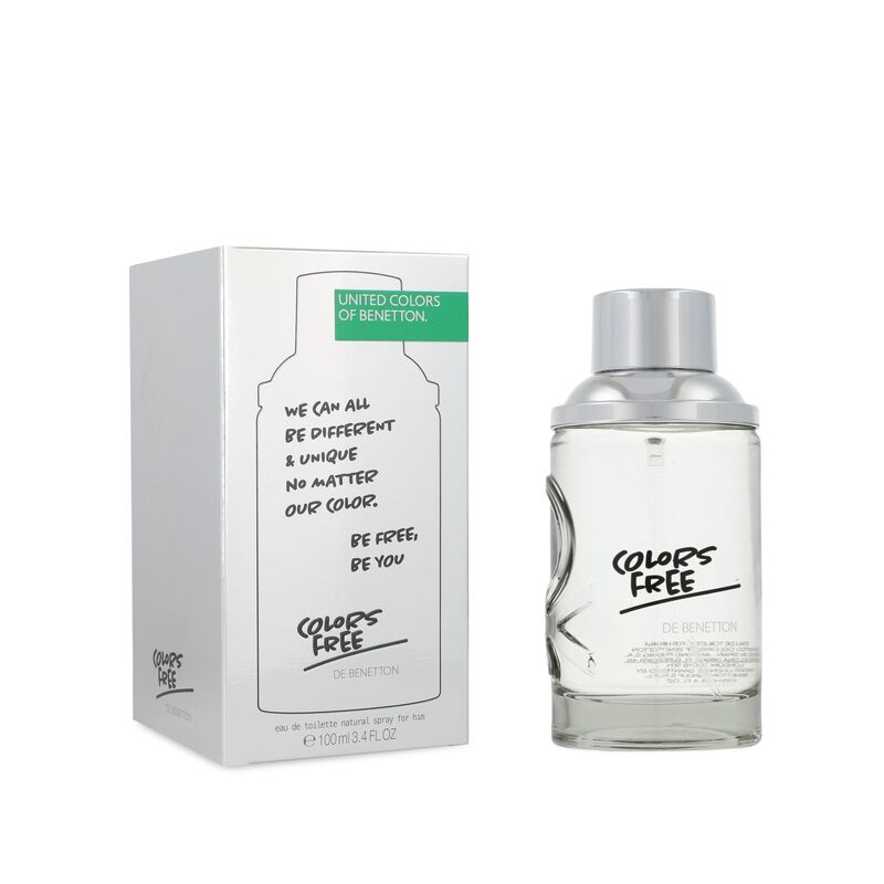 Benetton Colors Free Him 100Ml Edt Spray image number null