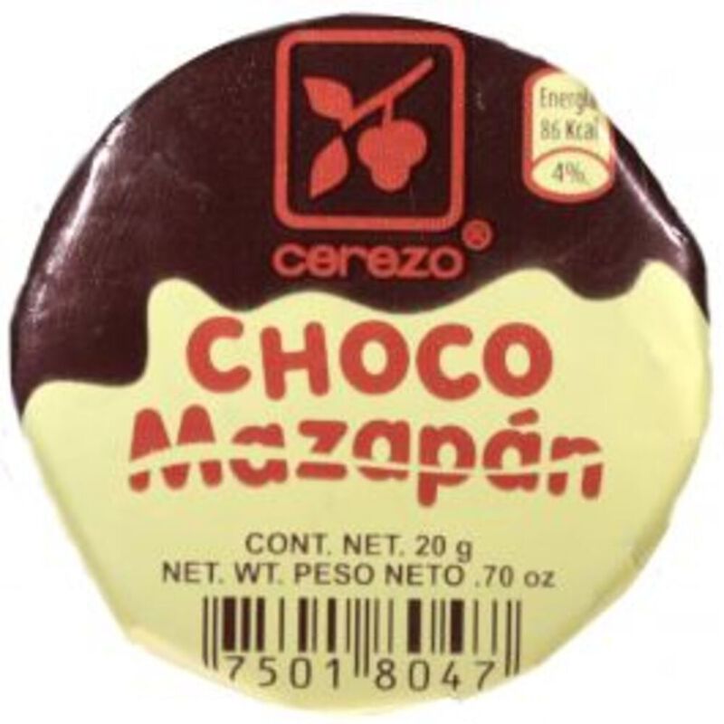CHOCO MAZAPAN CEREZO 20 GR image number null
