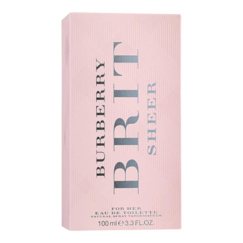 Perfume Burberry Brit Sheer Edt 100 Ml image number null
