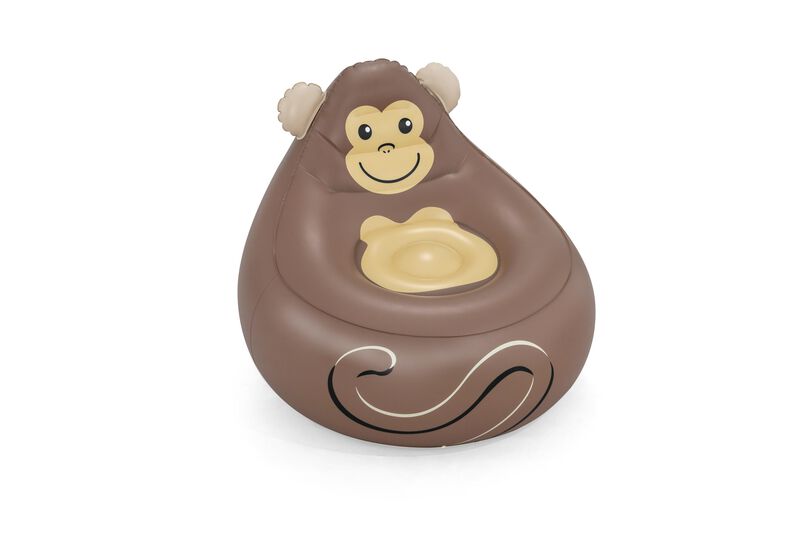 Sill&oacute;n Inflable .72X.72X.64-72cm Figura Zorro P... image number null