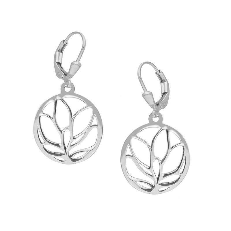 Arete amapola cortos De Plata .925 image number null