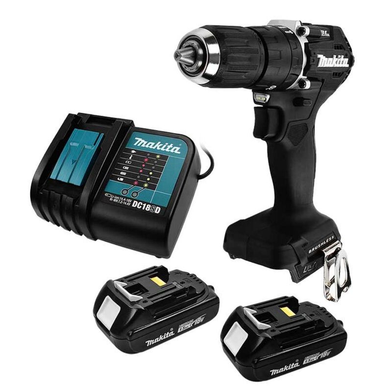 Rotomartillo Brushless Makita DHP487YX2B 18V image number null