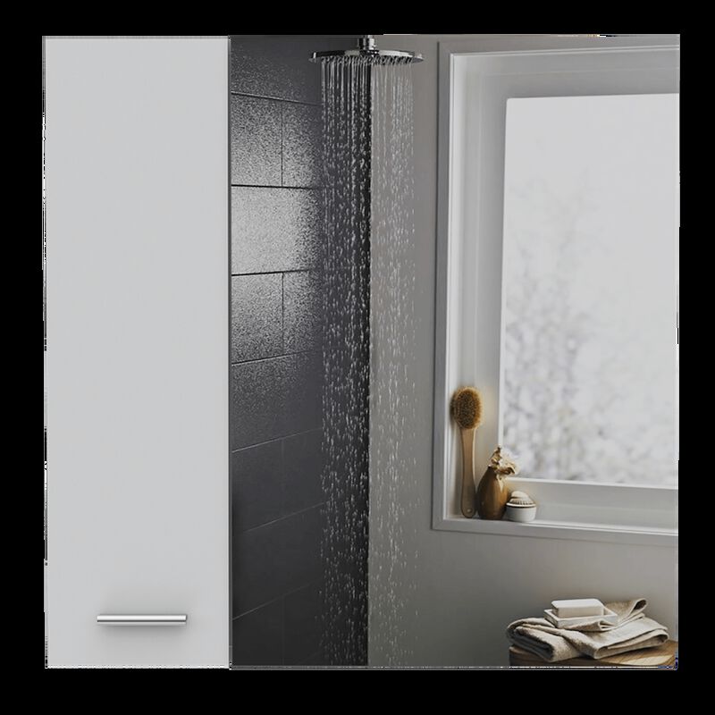 Gabinete Para Baño Caribe Blanco Con Espejo Vir... image number null