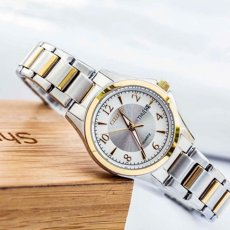 Reloj Citizen Eq0595-55a Mujer Acero Inoxidable image number null