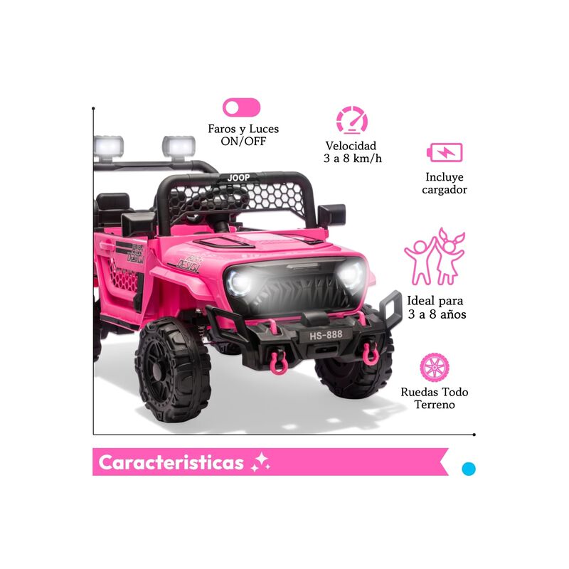 Carro El&eacute;ctrico Montable 12v Doble Motor Contro... image number null