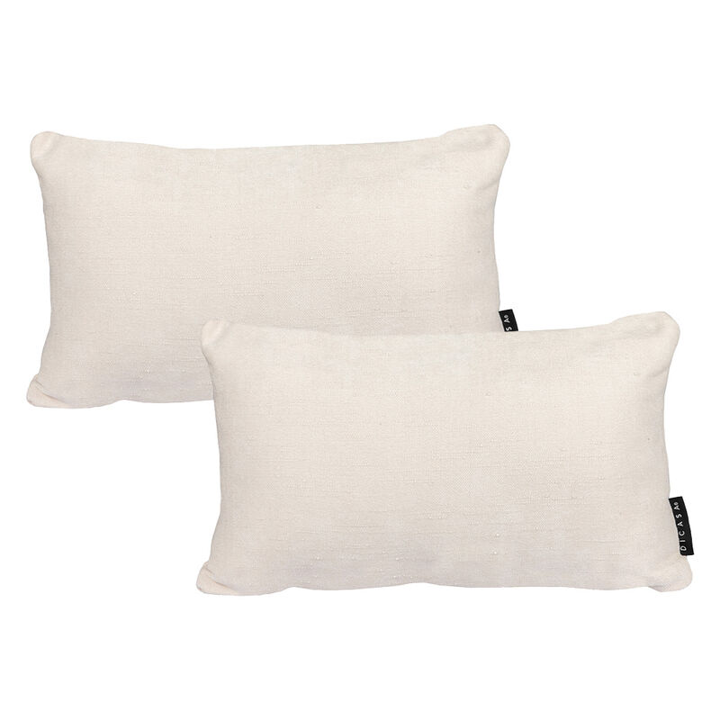 Cojin Decorativo Rogga Delta Set De 2 Crema image number null