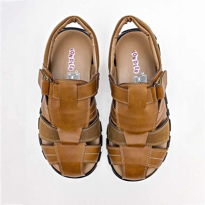 Yondeer Sandalia para joven camel image number null