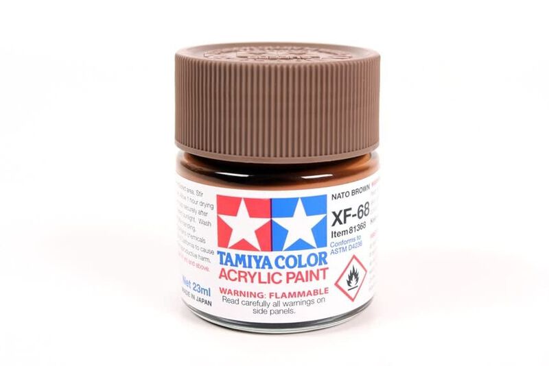 Pintura Tamiya Xf-68 Marr&oacute;n Nato 23 ml image number null